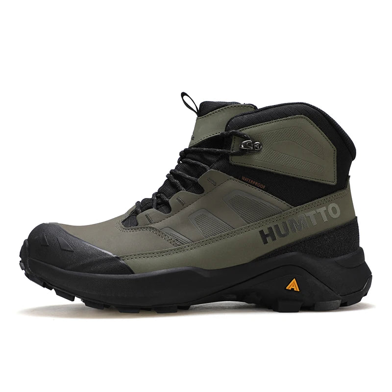 Hiking shoes Men's waterproof hunting Boots Tactical Desert Combat Ankle trekking Boots Male Women warm Leather Sneakers
