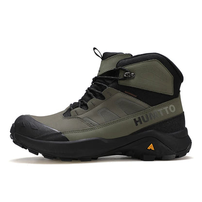 Hiking shoes Men's waterproof hunting Boots Tactical Desert Combat Ankle trekking Boots Male Women warm Leather Sneakers
