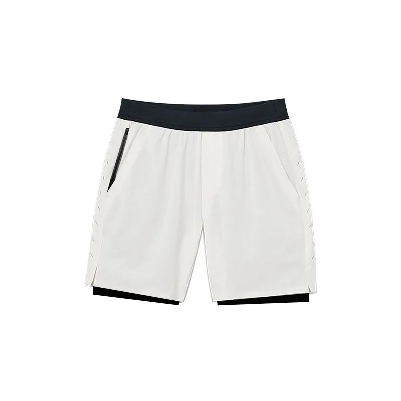 Men's Compression Shorts Quick Dry Elastic Baselayer Summer Gym Running Basketball Fitness Training Casual Sport Quarter Pants