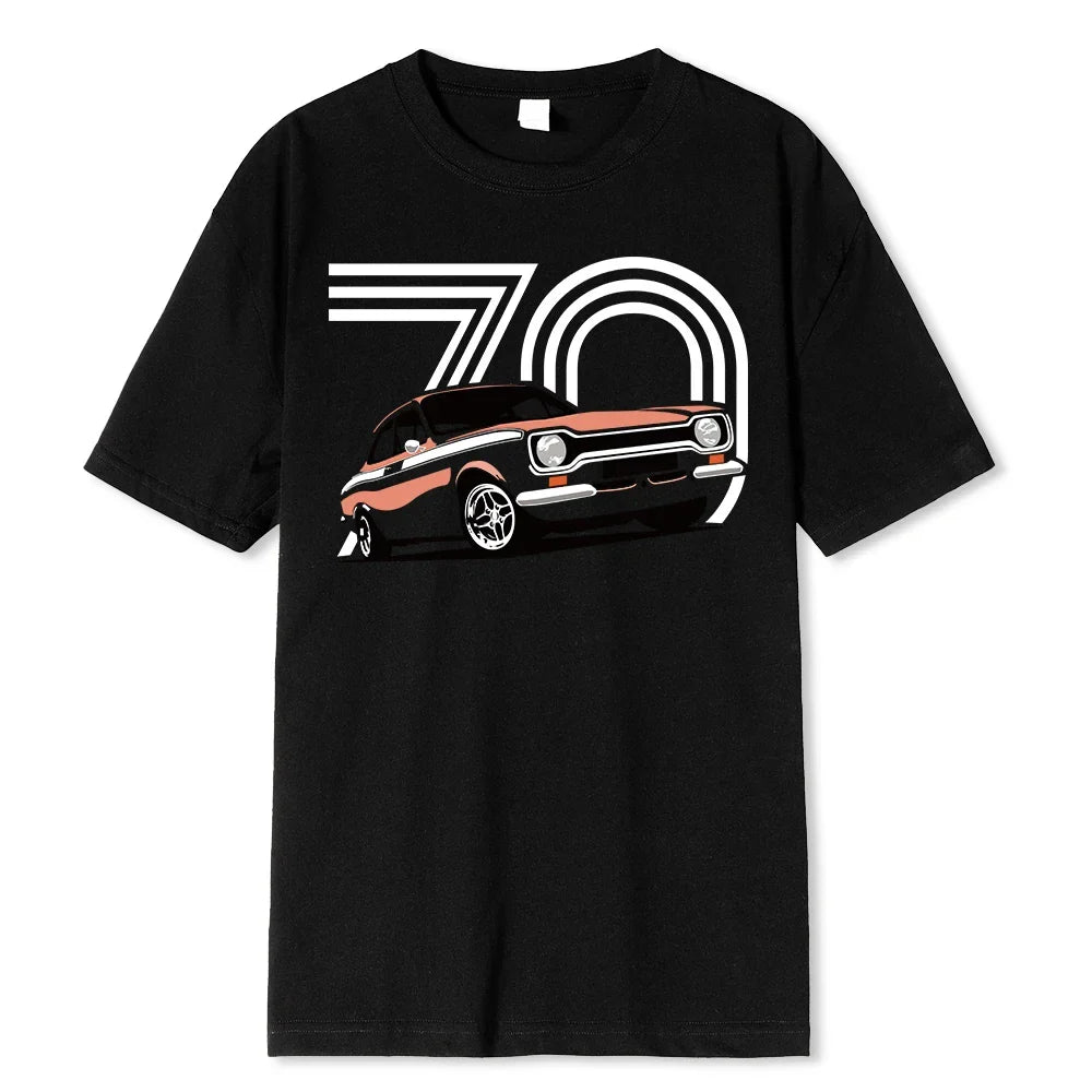 Mk1 Escort Mexico T Shirt, Gift For Dad Him Birthday Hot Sale Super Fashion Summer Funny Printing Street Create Your Own T Shirt