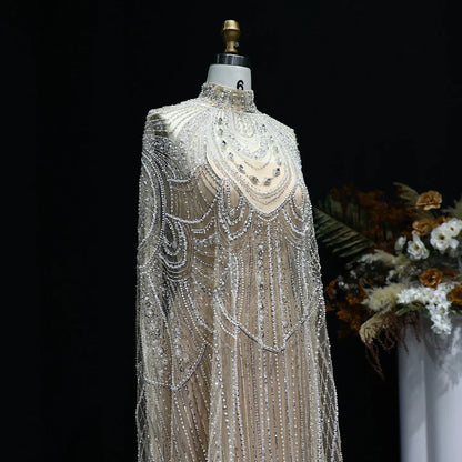 Customized Evening Dresses Luxury sexy Prom Dress Caftan Nude Wedding Formal Elegant Exquisite High Quality Party Gown for Women