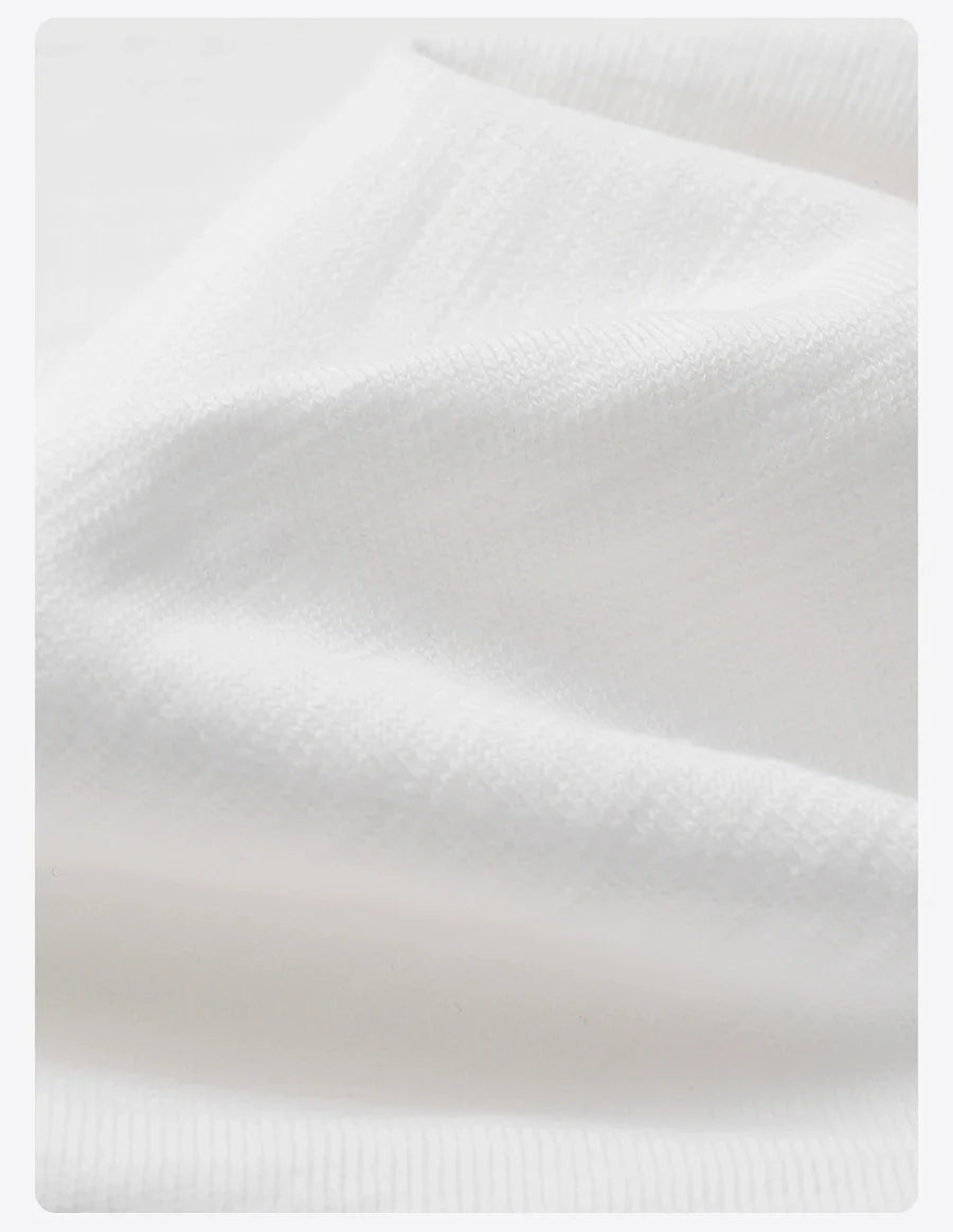 Summer New Super Loose Heavyweight 300gsm Slub Cotton T-shirts Men Letter Embroidery Tops