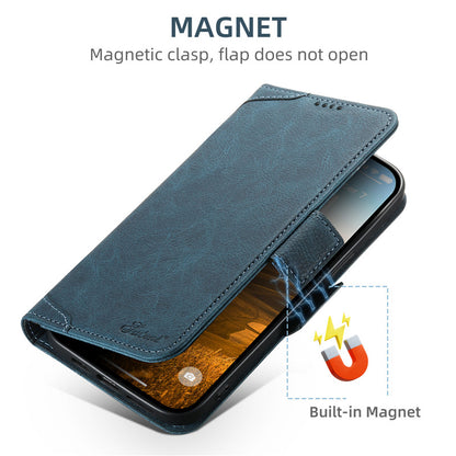 Magsafe Business Leather Wallet Phone Case For iPhone 12 13 14 15 Pro Max Plus 16 17 Pro Max With Flip Card Holder Cover