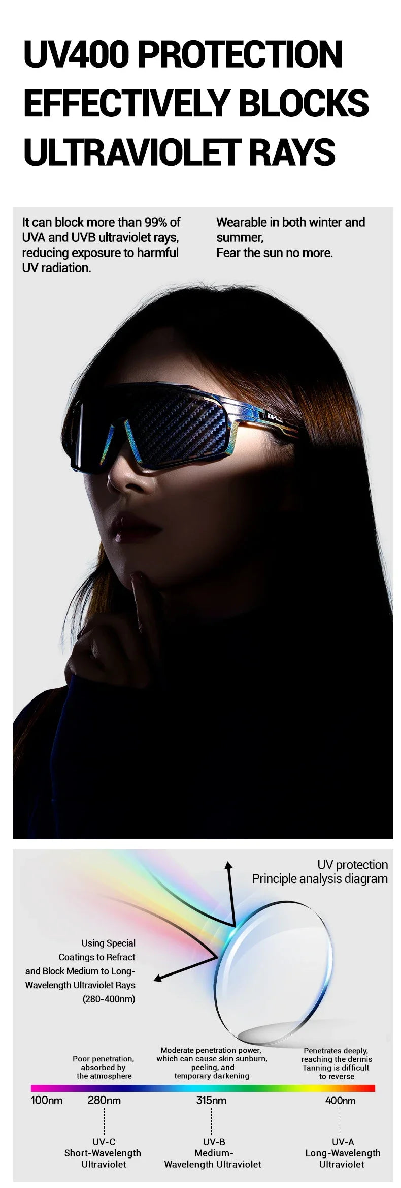 Fashion Sunglasses for Men Cool Cycling Glasses MTB Riding Skating  UV400 Fishing Goggles Man Woman Bike Bicycle Eyewear