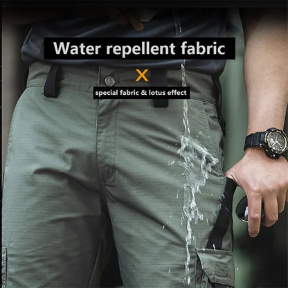 Tactical Camouflage Shorts Outdoor Work Pants Men's Multi-pocket Casual Cargo Short Pants Quick Dry Wear-resisting Shorts Male