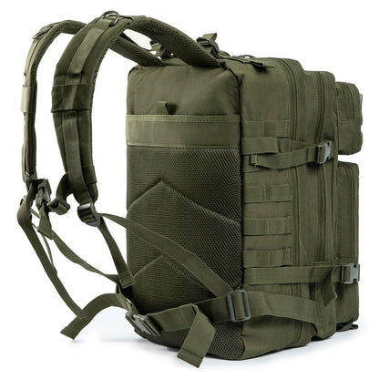 45L Tactical Backpack Large Capacity Outdoor Rucksack 3 Day Fitness Hiking Bag Hiking Camping Gear Backpacks