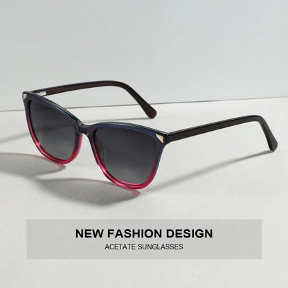 2026 Trend Cat Eye Polarized Sunglasses Women Handmade Acetate Sun Glasses Ladies Fashion Shades A23601