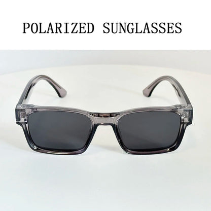 Polarized Sunglass Men Vintage Sunscreen Square Sunglasses Women Trendy Fashion Glasses Gafas De Sol Hombre Lunette Soleil Femme