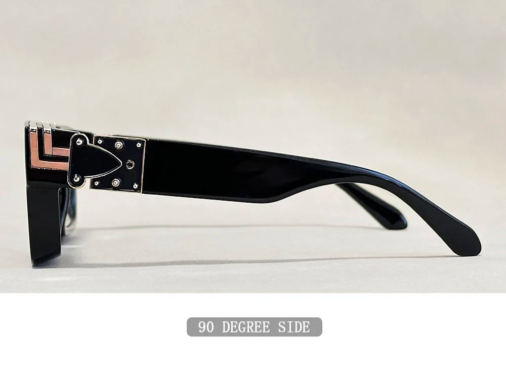 Senior Square Sunglass Men Vintage Millionaire Sunglasses Women Silver Retro Fashion Glasses Dropshipping Gafas De Sol Hombre