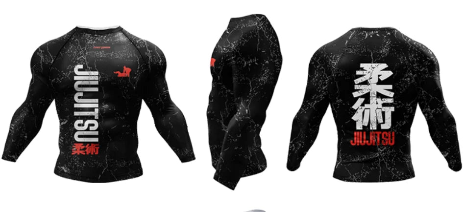 Cody Lundin Uv Sun Protection Shirt Long Sleeve Bjj Rashguard Sublimation Manto Jiujitsu Man Boxeo Tee No Gi MMA Gym Clothes