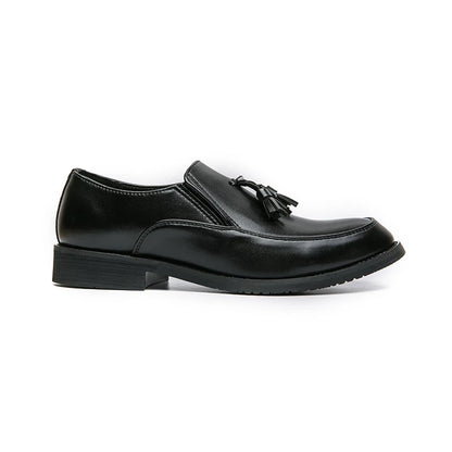 Luxury Designer Mens Business Formal Leather Dress Black Brand Casual Shoes Wedding for Men Office Luxury Flats Footwear Loafers