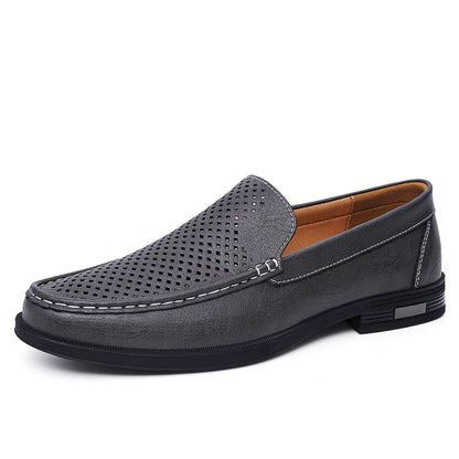 Male Comfy Walking Shoe Genuine Leather Slip on Mens Loafers New Trend Casual Shoes Men Designer Moccasins Hot Sale Drive Shoes