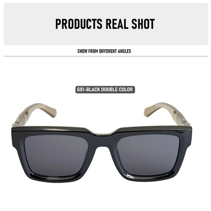 2026 Square Sunglass Men UV400 Protection Vintage Retro Sunglasses Women Trendy Luxury Fashion Glasses Gafas De Sol Hombre Vasos