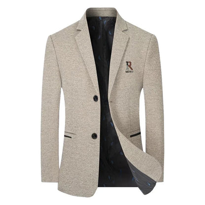 Brand 2026 Spring Business Blazer for Men Solid Autumn Casual Men's Jacket Blazer Fashion Single Breasted Suits Mens