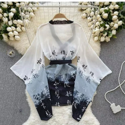 Woman Fashion Sexy Strap Dress New Sleeveless Slim Floral Print Mini Dress Comfortable Breathable Mesh Lace Mini Dress