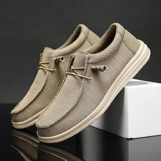Canvas Shoes Men Casual Slip on Shoes Alpargatas Hombre Moccasins Mocassin Homme Lightweight Breathable Plus Big Size 50