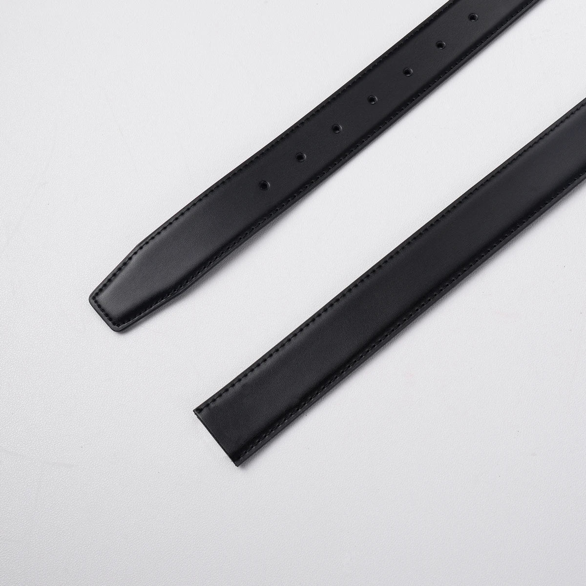 Genuine Leather Belt Double Sided Belt Men Belt Laser Engraving Luxury Strap Male Belt New Fashion Retro Pin Buckle High Quality