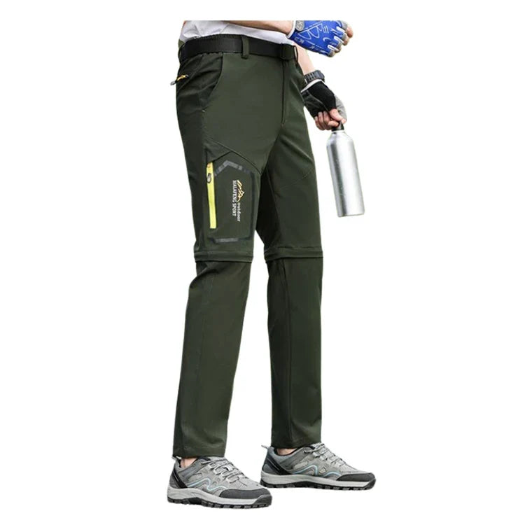 Trekking Pants Hiking Camping Men Summer UV-Proof Outdoor Sports Detachable Shorts Quick Dry Sportswear Wlaking Fishing Trousers