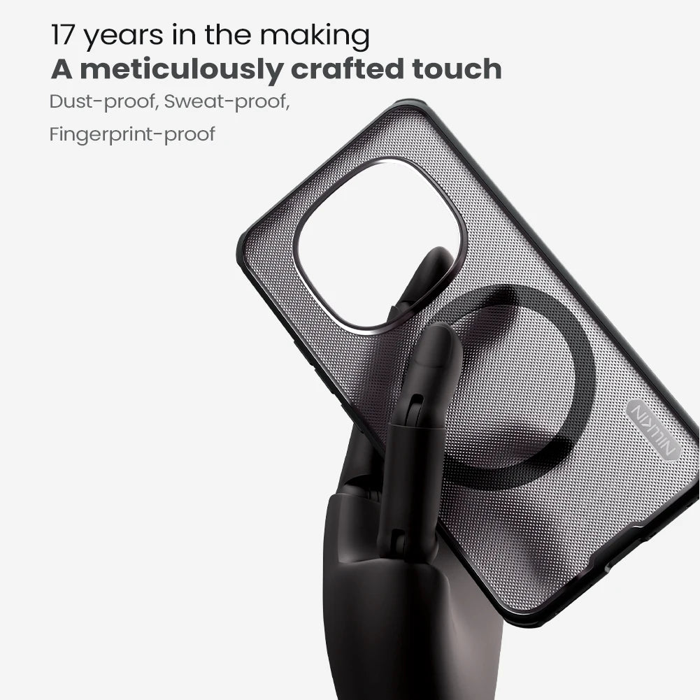 For Xiaomi Redmi Note 13 14 15 Pro Plus 5G Case Magnetic Soft Frame Hard PC Super Frosted Pro Back Cover Protection