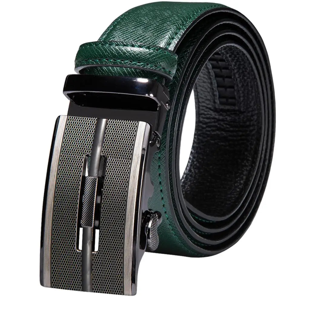 Men's Orange Brown Belt for Jeans New Yellow Green Blue Leather Jeans Belts Fashion Cowboy Genuine Leather Belt Strap