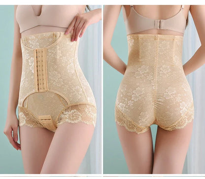 Lace Body Shaper Panties Shapewear Underwear High Waist Tummy Control Body Shaper Underwear Panties Slimming Waist