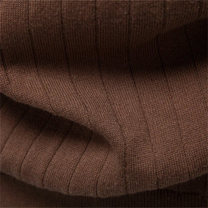 Men's Polo Shirt 100% Cotton Soft Skin Friendly Solid Color Collar Elegant Casual Old Money Style Men Clothing