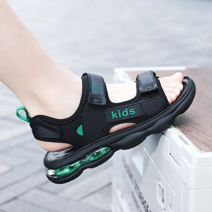 Breathable Sport Sandals for Boys Summer Casual Beach Shoes Comfortable Soft SoleNon-Slip Kids Fashion Outdoor Sandalias