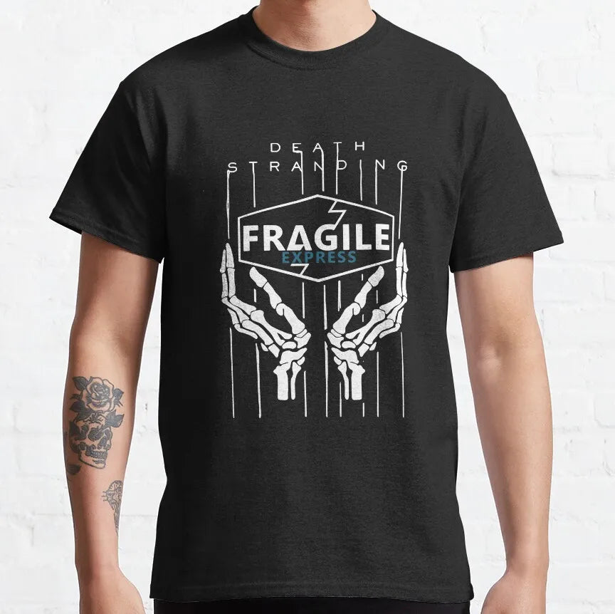 Men's Metal Gear Kojima Productions T Shirts MGS Hideo Kojima T-Shirt Death Stranding Cotton Tops Short Sleeve Tees Printed