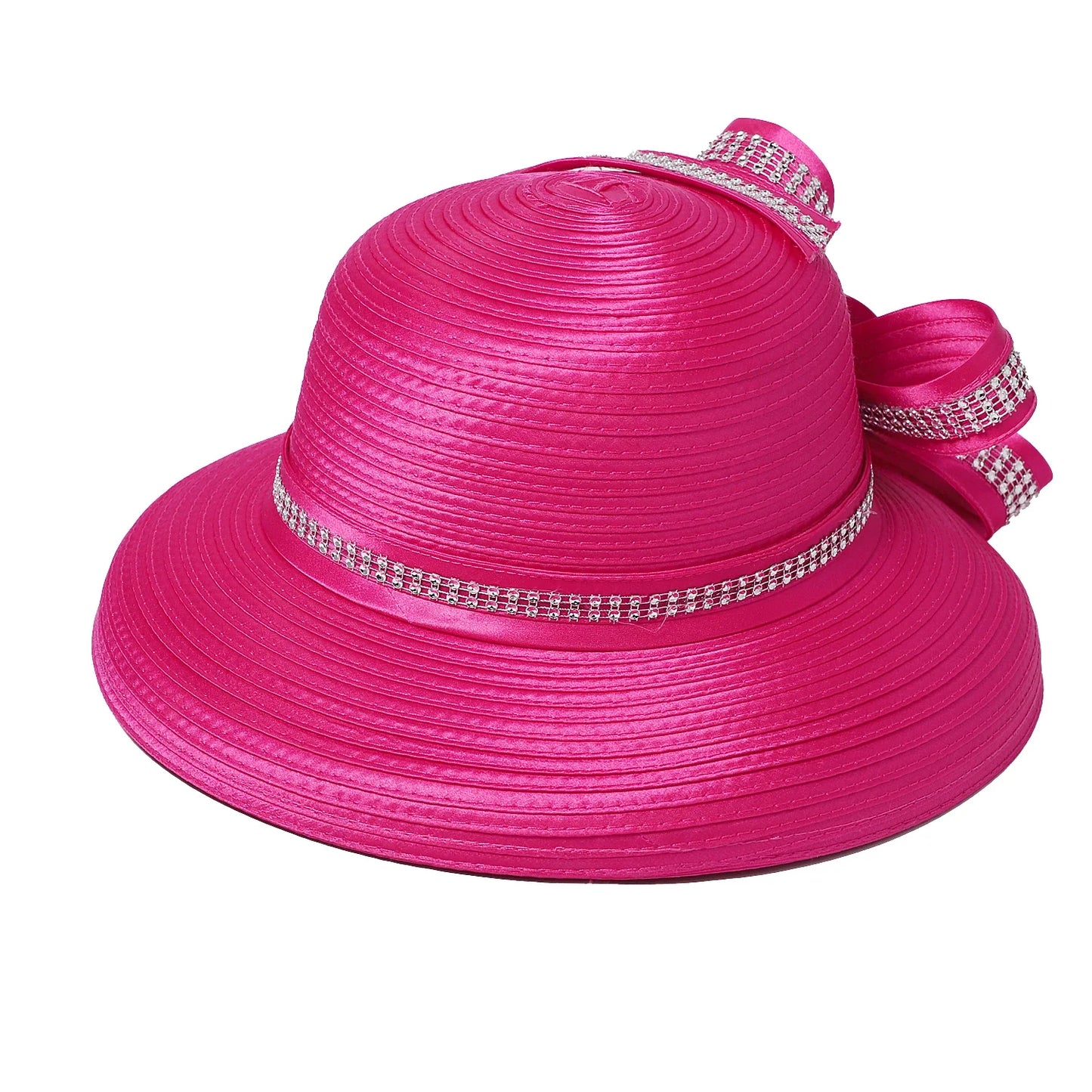 Elegant Cloth Top Hats For Women Cocktail Tea Party Dress Derby Cap Ladies Flower Wide Brim Church Fedora Black Cloche Hats