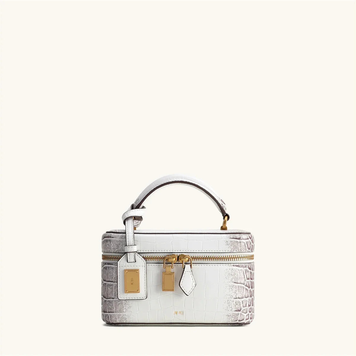 Textured Leather Crossbody Bag for Women, Designer Shoulder Purse with Letter Logo, Chic Commuter Handbag