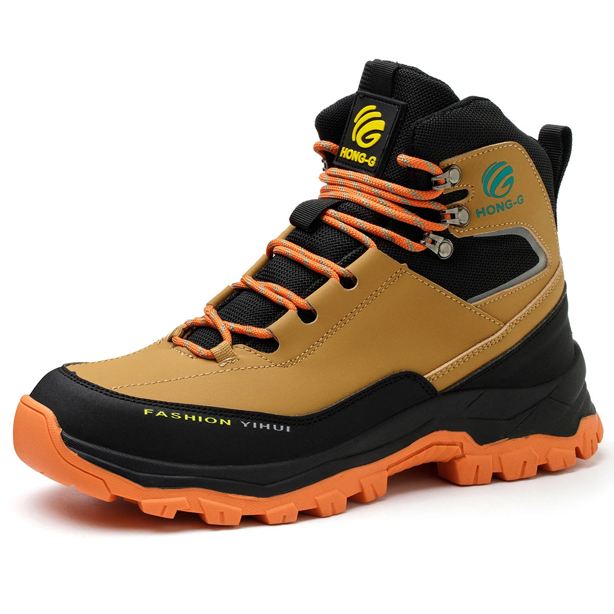 Fashion best quality Protective Work Safety Shoes For Men Breathable Shoes Anti-Puncture Steel Toe Cap Anti Puncture Work Boots