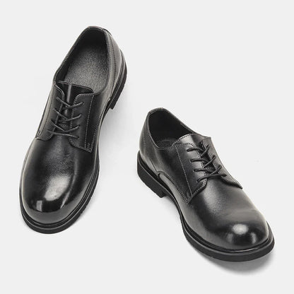 Genuine Leather Men Derby Shoes Ultralight Comfortable fashion Men Casual shoes Black Men Leather Shoes #KD6675