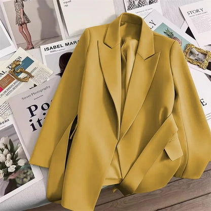 Blazer for Women Spring Autumn New in Outer Wears Office Lady Fashion Blazers Loose Fit  Women Clothing Coats Women's Jacket
