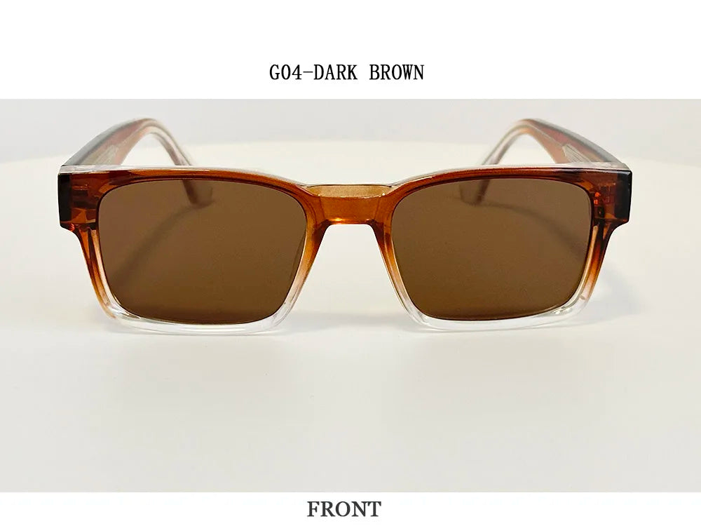 Fashion Polarized Sunglass Men Vintage Square Sunglasses Women 2025 Sun Glasses Gafas De Sol Polarizadas Lunette De Soleil Homme
