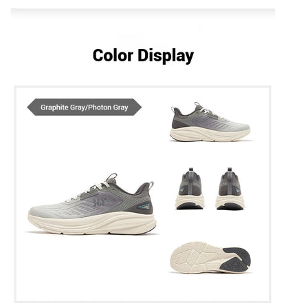 Men Running Shoes Spring New Mesh Soft Thick Bottom Rebound Casual Shock-absorber Stable Male Sneaker 672522246