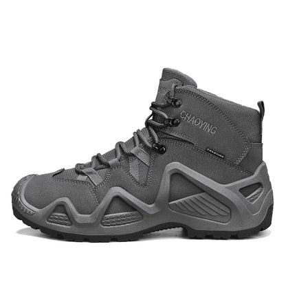 Climbing Hiking Shoes Ankle Men Outdoor Boots Men Tactical Boots Army Boots Mens Military Desert Waterproof Work Safety Shoes