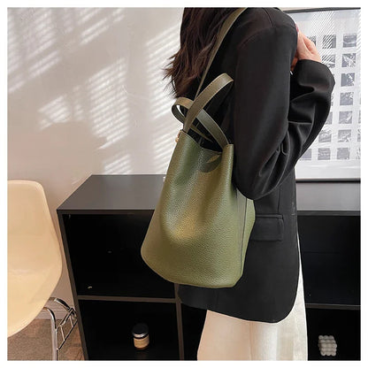 Fashion Trending Brand Luxury Designer Women Bags Female Handbags Solid Bucket Bag For Women 2026 Crossbody Shoulder Bags Totes