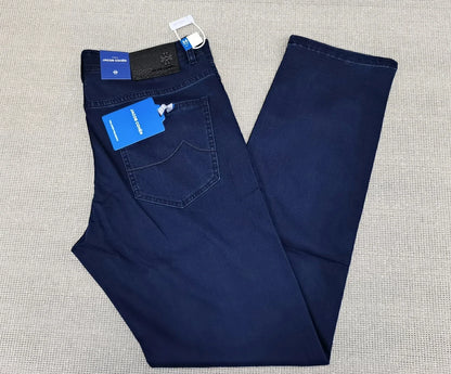 Jeans Thin Cotton Men 2026 Spring Summer new fashion straight breathable outdoors comfort Zipper Big size 30-40 Pants