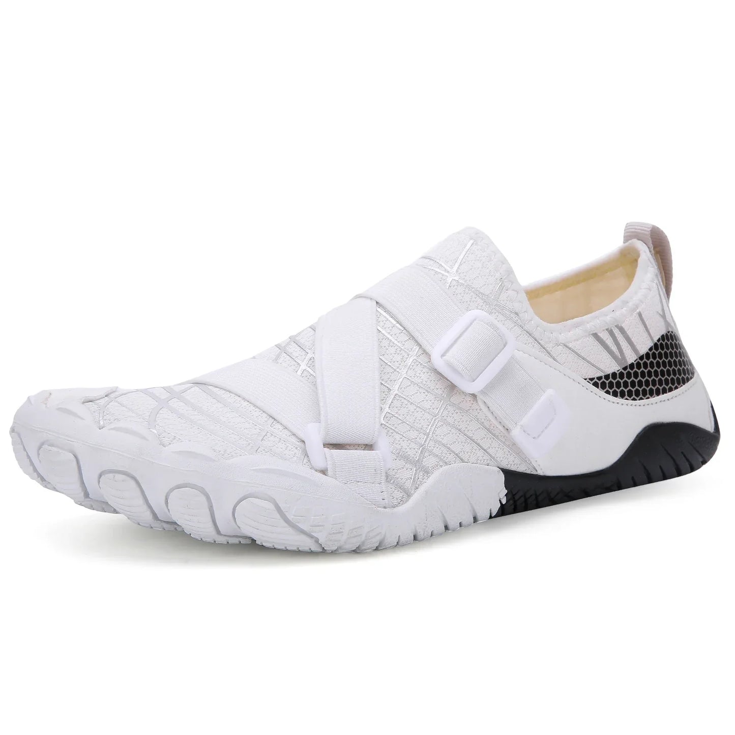 Men's Elastic Aqua Shoes Breathable Women Outdoor Wading Sneakers Quick Dry Water Shoes for Diving Swimming
