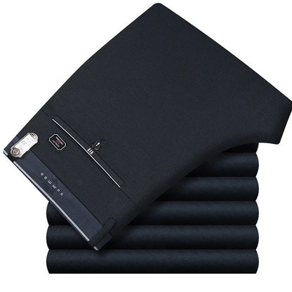 Mens Suit Pants Summer Thin Men Dress Pants Straight Business Office Mens Formal Pants Big Size Classic Trousers Male