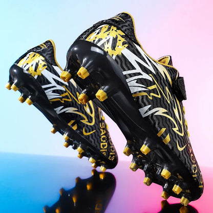 New Men Kids Football Boots Ultralight Professional Boys Match Grass Soccer Shoes Cleats Non-Slip Training Shoes Drop Shipping