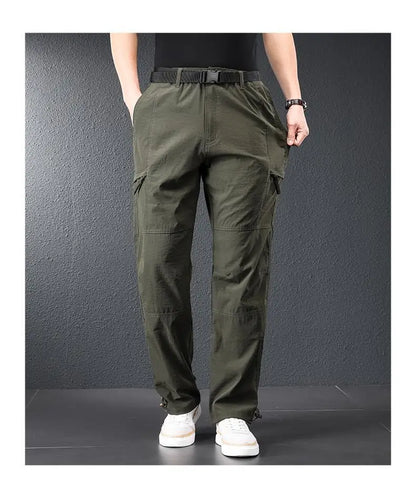 2026 New Hiking Pants Men Spring Summer Ice Silk Cooling Lightweight Outdoor Casual Pants for Men Quick Dry Fishing Travel Pants