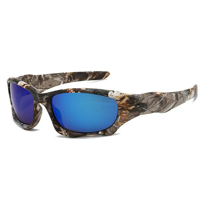 New UV400 Punk Men's Fashion Sport Sunglasses Cycling Driving Tactical Windproof  Coated Frame Fishing Riding Sun Glasses