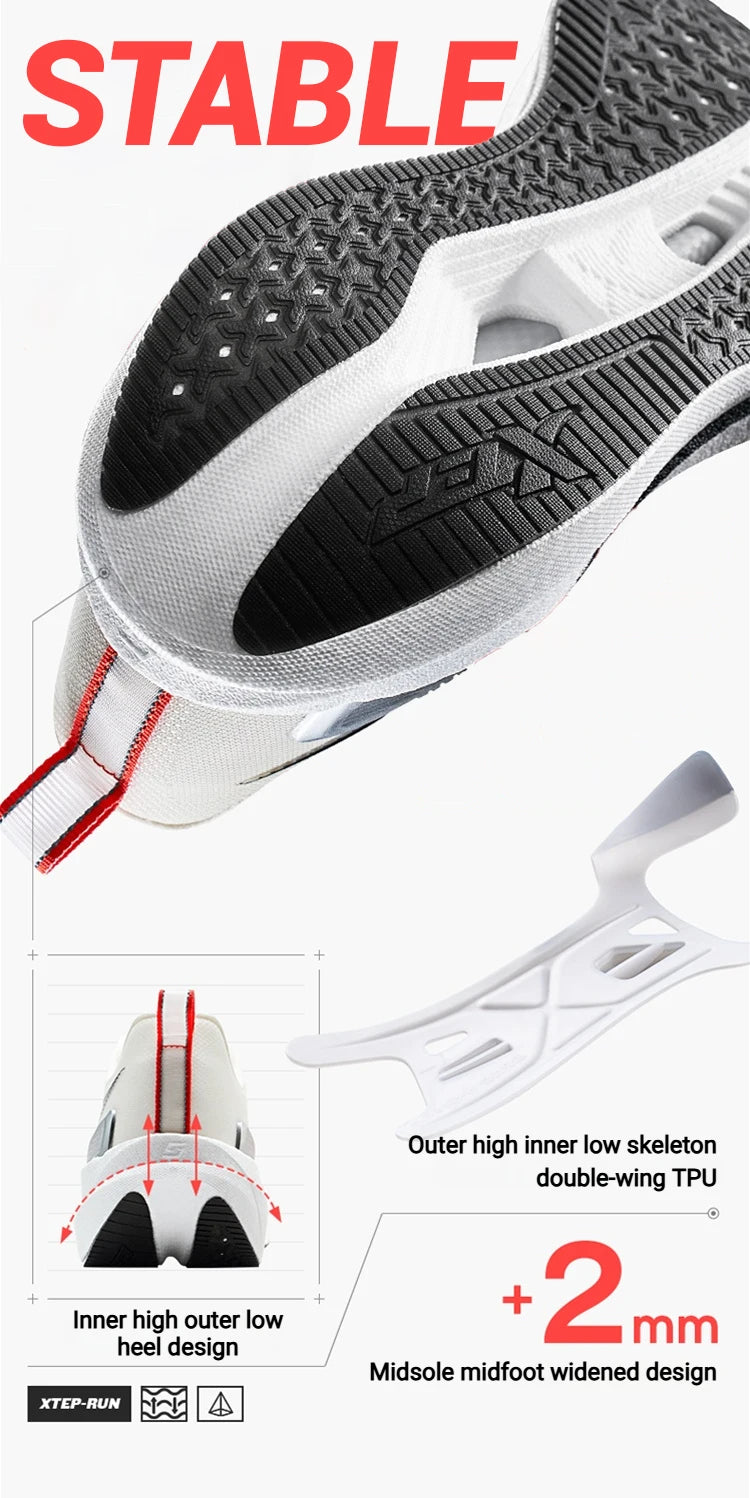 2000km 5.0 Running Shoes Soft Marathon Sneakers Cushion Durable Professional Combat Street Lightweight Shoes 874119110023