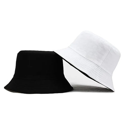 Wholesale New Bob Summer Bucket Hats Reversible Men Ladies Cotton Outdoor Sports Pull Up Fashion Panama Sun Hat Gift Wine Party