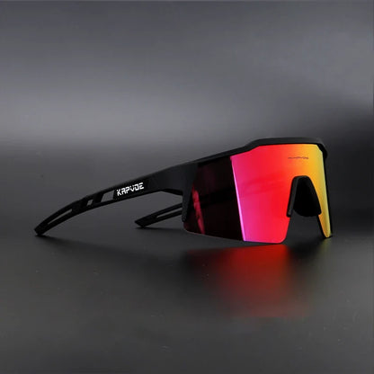 Cycling Sunglasses UV400 Cycling Glasses Polarized Built-in Myopia Frame Man Bicycle Eyewear Outdoor MTB Bike Goggles