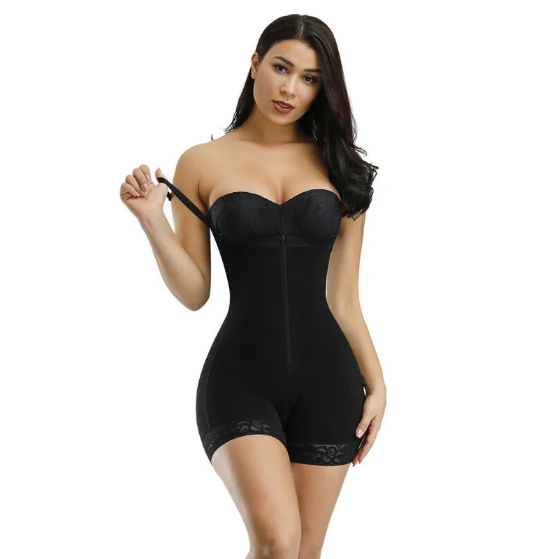 Colombiana Girdle Full Body Shaper Lift Up Butt Lifter Bodysuits Tummy Control Panties Waist Trainer Thigh Slimmer