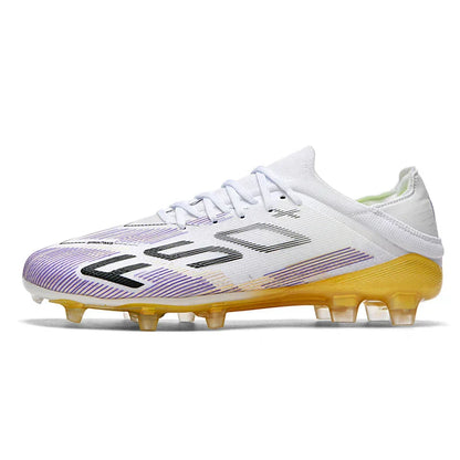 F50+ High Quality Mens Football Boots Boys Training Studded Fast Soccer Cleats Outdoor Non Slip Football Shoes Chuteira Campo
