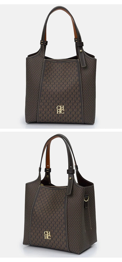 Fashion Printed Style Large Capacity Tote Bag New Product High Luxury Women's Ideal Choice Daily Commuting Handbag