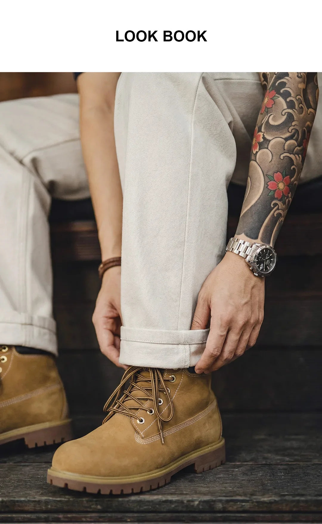 Men's Vintage Heavyweight Washed White Jeans Straight 100% Cotton CleanFit Casual Pants with Zip Fly for Spring and Autumn